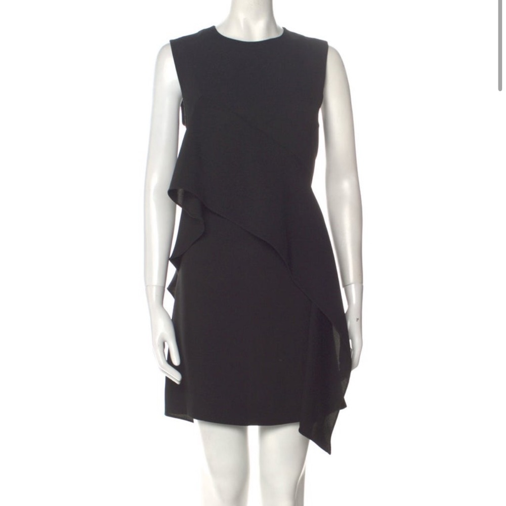Like 🆕 Diane Von Furstenberg asymmetrical drape little black dress